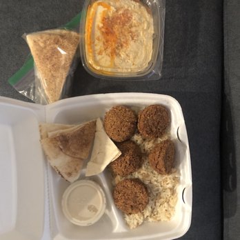 Pita'z - Falafel Plate - Mediterranean Near Me - Hiawatha, Iowa