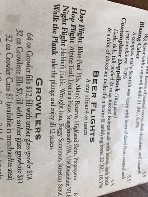 Menu photo 8 Plank Town Brewing Co Springfield, OR