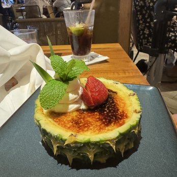 Tommy Bahama - Pineapple Cream Brulee - Seafood Near Me - Naples, Florida