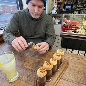 Ramailo Cafe - Pani Puri was unique and fun to eat! - Himalayan/Nepalese Near Me - Cincinnati, Ohio Ramailo Cafe - Pani Puri was unique and fun to eat! - Himalayan/Nepalese Near Me - Cincinnati, Ohio