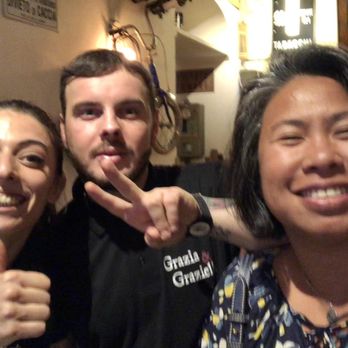 Grazia & Graziella - With our servers, Mirko and Mary-Lu - Roman Near Me - Rome, RM Grazia & Graziella - With our servers, Mirko and Mary-Lu - Roman Near Me - Rome, RM