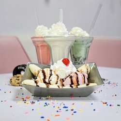 Ritz Eats & Sweets - What's more classic than banana splits and milkshakes?