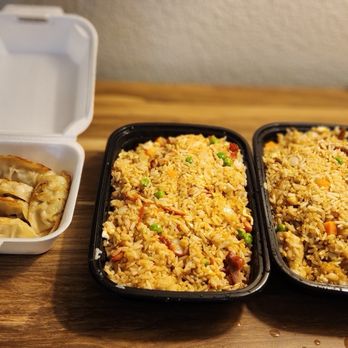 Ichiban - Gyoza, Roast pork fried rice, Combo Fried Rice. Arrived hot and steaming. - Japanese Near Me - Williamsburg, Virginia Ichiban - Gyoza, Roast pork fried rice, Combo Fried Rice. Arrived hot and steaming. - Japanese Near Me - Williamsburg, Virginia