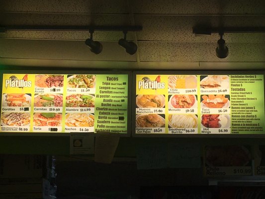 Menu photo 1 Taqueria El Gallito Denver, CO Menu photo 1 Taqueria El Gallito Denver, CO