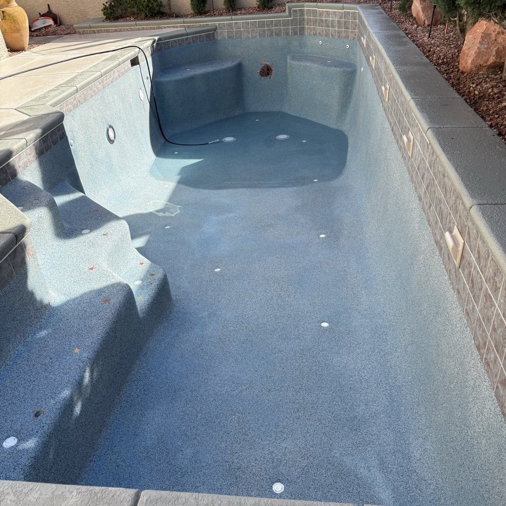 Cali Pool Plastering - The filling of our new pool begins. - Pool & Hot Tub Service Near Me