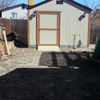 A-Shed Colorado - vent covers and the finishing touches and touch up paint are complete.  My brand new 12x10 shed - Sheds & Outdoor Storage Near Me - Denver, Colorado