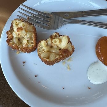 The Six Chow House - The Six Mac N Cheese Fritters - New American Near Me - Studio City, California The Six Chow House - The Six Mac N Cheese Fritters - New American Near Me - Studio City, California