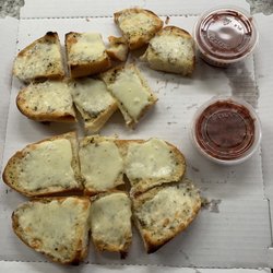Bryn Mawr Pizza & Deli - Large Order of Cheese Bread w/ Red Sauce