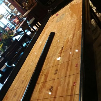 Offenbachers Home Escapes - Here's the shuffleboard like a horseshoe. This one was our fav. - Outdoor Furniture Stores Near Me - Gainesville, Virginia