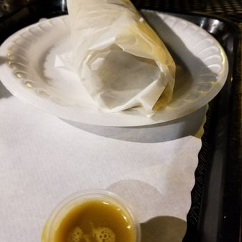 Masala Street - Potatoes and spinach burrito was huge!  So good! - Indian Near Me - Encinitas, California