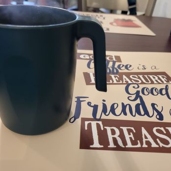 Horst's Little Bakery Haus - a cup of coffee on a table - Comfort Food Near Me - Madison, Indiana Horst's Little Bakery Haus - a cup of coffee on a table - Comfort Food Near Me - Madison, Indiana