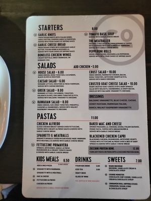 Menu photo 5 Crust Pizza Cypress, TX Menu photo 5 Crust Pizza Cypress, TX