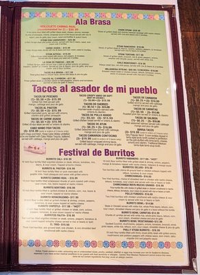 Menu photo 8 Camino Real Virginia Beach, VA