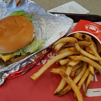 Wendy's - Wendy's Double Cheeseburger with Fries. - Fast Food Near Me - Gainesville, Georgia