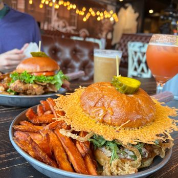 Broderick - DUCK BURGER & JOHNNY CASH BURGER BAY QUEEN COCKTAIL - Burgers Near Me - Walnut Creek, California