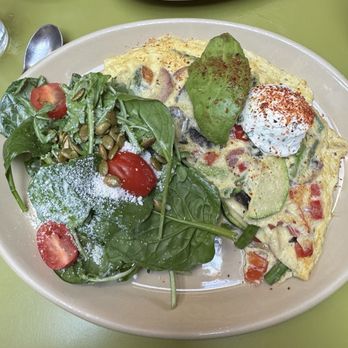 Snooze, an A.M. Eatery - Garden Harvest Omelet - Breakfast & Brunch Near Me - San Diego, California Snooze, an A.M. Eatery - Garden Harvest Omelet - Breakfast & Brunch Near Me - San Diego, California