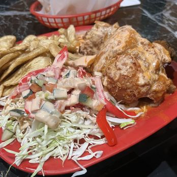 El Katracho Restaurant - Pollo con Papás - Fried Chiken & Plantains , coleslaw - Latin American Near Me - Sherman Oaks, California El Katracho Restaurant - Pollo con Papás - Fried Chiken & Plantains , coleslaw - Latin American Near Me - Sherman Oaks, California