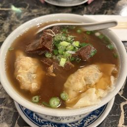 10. Sui-Kau and Beef Brisket Noodle Soup 10. Sui-Kau and Beef Brisket Noodle Soup
