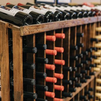 Cabana Winery - a row of wine bottles - Wine Tasting Room Near Me - Lodi, California