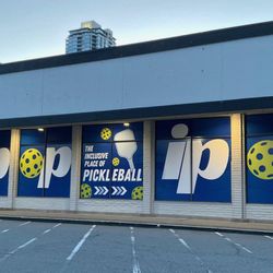 IPOP: Inclusive Place of Pickleball - ... storefront view, signage.