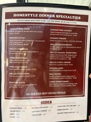 Menu photo 1 Kirby's Cafe Okmulgee, OK Menu photo 1 Kirby's Cafe Okmulgee, OK