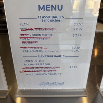 Cloud 9 Bagel - Bagels Near Me - Carrollton, Texas