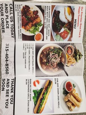 Menu photo 5 HJP Cafe / Vietnamese Restaurant Herkimer, NY