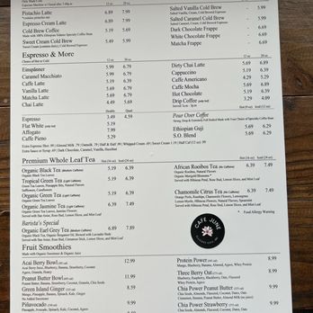 Cafe June - Drinks menu - Coffee & Tea Near Me - Ellicott City, Maryland