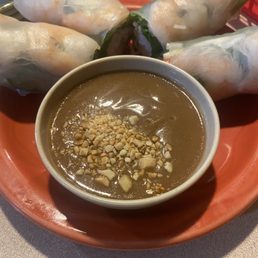 Black Tiger Shrimp and Pork Salad Rolls