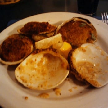 The Daily Catch - Clams casino...not the best looking ones I've ever had, but def one of the two tastiest. - Italian Near Me - Boston, Massachusetts The Daily Catch - Clams casino...not the best looking ones I've ever had, but def one of the two tastiest. - Italian Near Me - Boston, Massachusetts