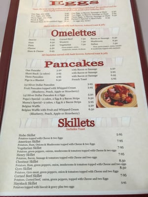 Menu photo 8 Chestnut Family Restaurant Henry, IL Menu photo 8 Chestnut Family Restaurant Henry, IL