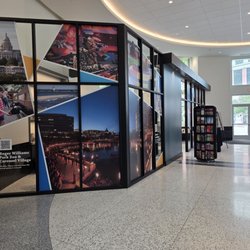 Visitor Information Office. - Walk into the building and look for this office area