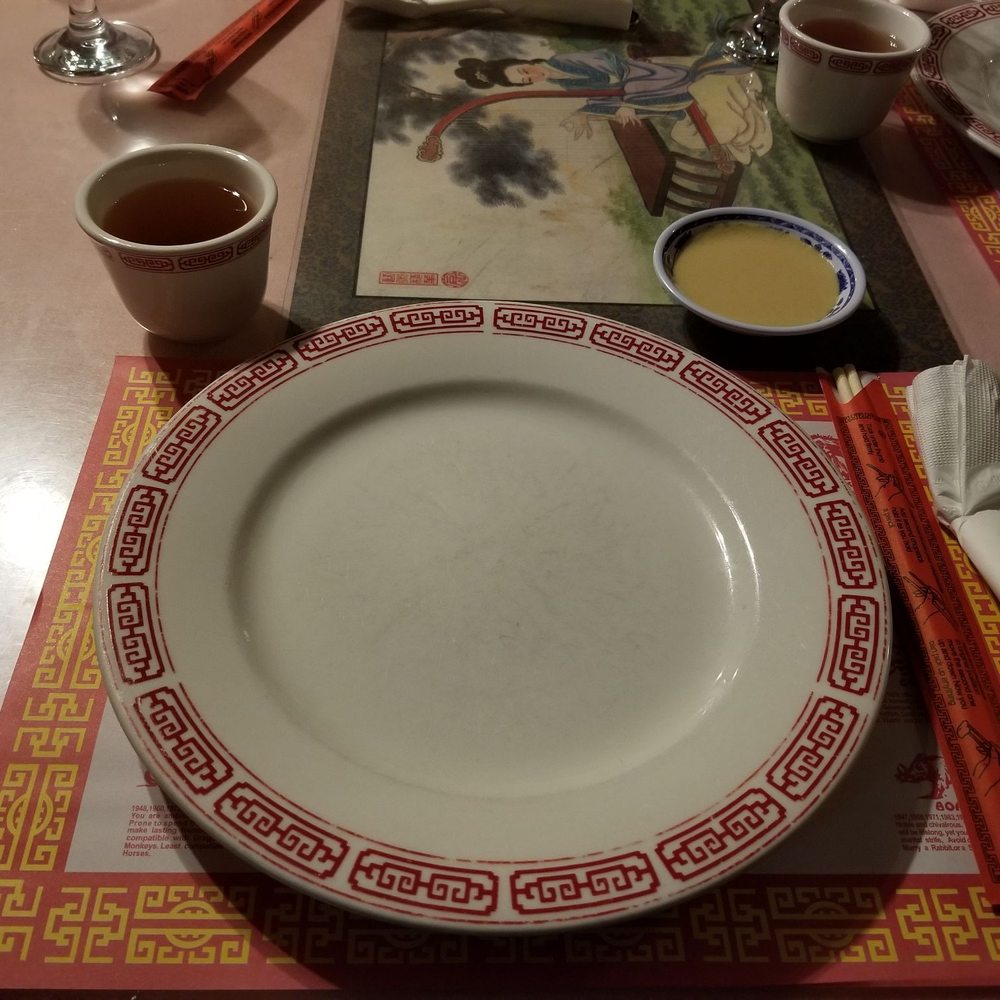 Hop Sing Palace - Table setting - Chinese Near Me - Folsom, California