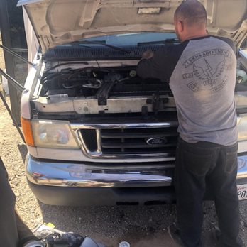 JRMechaniX - Joseph hard at work in the blistering heat of the desert! - Auto Repair Near Me - Tucson, Arizona