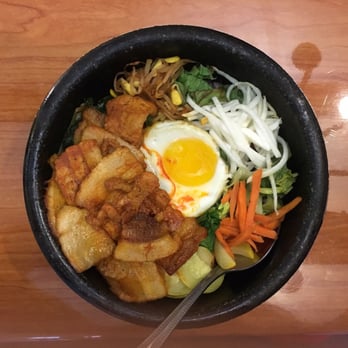 Stone Bowl - Healthy yes but just not what a bimbimbap is supposed to taste like especially in a stone bowl - Sushi Bars Near Me - Cincinnati, Ohio