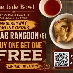 The Jade Bowl - Port St Lucie - Order Now: https://order.mealkeyway.com/customer/release/index?mid=7a41433747754162594634742f4b6169535a6a6576513d3d