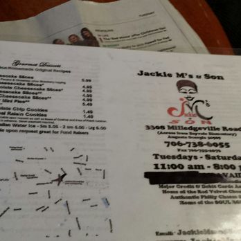 Jackie M's & Son - Cheesesteaks Near Me - Augusta, Georgia Jackie M's & Son - Cheesesteaks Near Me - Augusta, Georgia