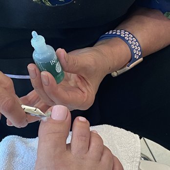 Lux Nail Spa - Tech had to do this like 5 times to stop the bleeding. - Nail Salons Near Me - Redondo Beach, California Lux Nail Spa - Tech had to do this like 5 times to stop the bleeding. - Nail Salons Near Me - Redondo Beach, California