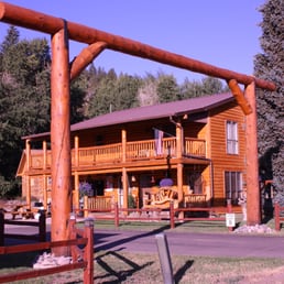 Ute Bluff Lodge entrance and office Ute Bluff Lodge entrance and office