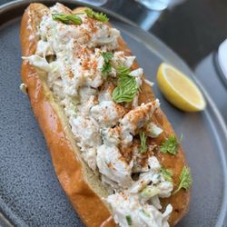 Jumbo lump crab roll deliciousness