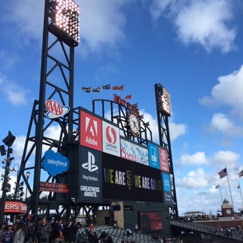 Oracle Park - Score board ! - Stadiums & Arenas Near Me - San Francisco, California