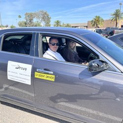 Learn to Drive - Owner and instructor Jeff with a student.