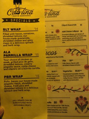 Menu photo 5 ABW CAN-tina Austin, TX Menu photo 5 ABW CAN-tina Austin, TX