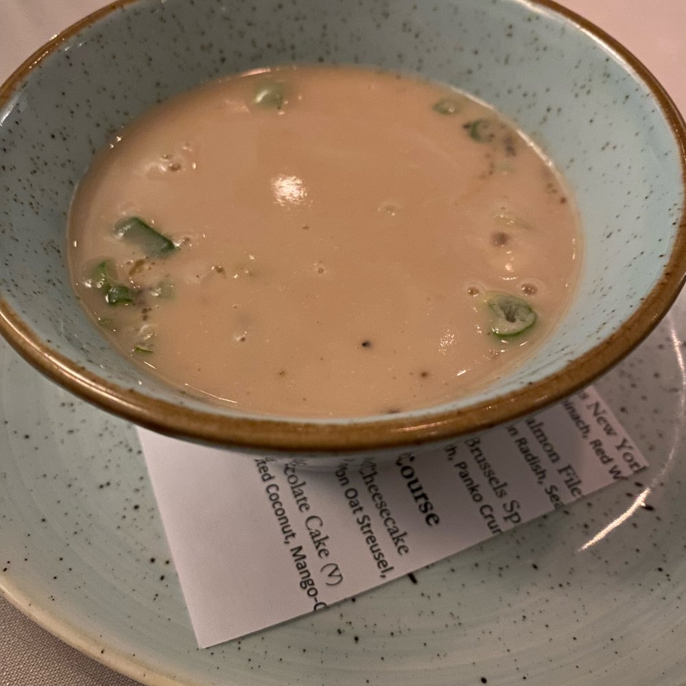Equinox on 19th - truffled white bean soup - New American Near Me - Washington, DC, District of Columbia Equinox on 19th - truffled white bean soup - New American Near Me - Washington, DC, District of Columbia