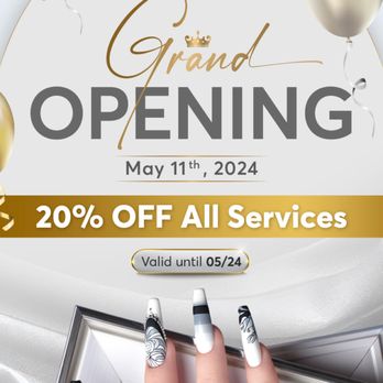 Daisy Nails & Spa - Mark your calendars because Daisy Nails & Spa is having our GRAND OPENING on May 11th, 2024! - Nail Salons Near Me - St. Joseph, Missouri