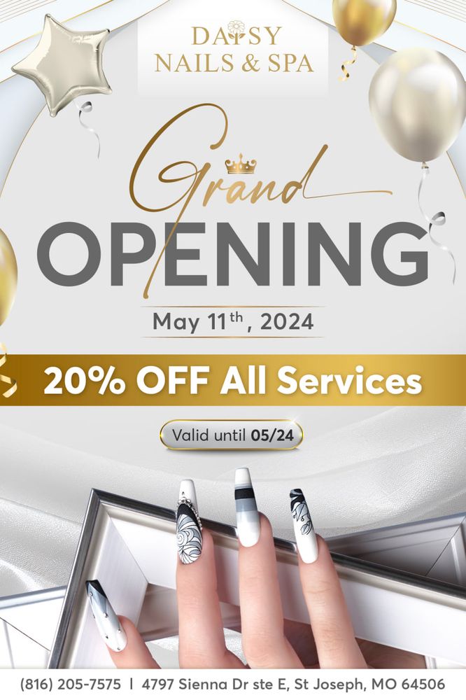 DAISY NAILS & SPA Updated June 2024 19 Photos 4797 Sienna Dr, St