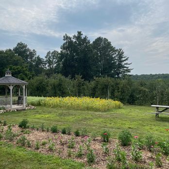Fruit Hill Orchard - a gazebo surrounded by flowers and trees - Fruits & Veggies Near Me - Palmyra, Virginia Fruit Hill Orchard - a gazebo surrounded by flowers and trees - Fruits & Veggies Near Me - Palmyra, Virginia
