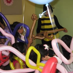 Rachel the Bee busy with balloon for ALL the girls Rachel the Bee busy with balloon for ALL the girls