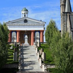 Lynchburg Museum System - The Lynchburg Museum stands atop of Lynchburg's grand staircase-Monument Terrace.