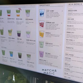 Matcha Magic - Menu - Coffee & Tea Near Me - Redmond, Washington Matcha Magic - Menu - Coffee & Tea Near Me - Redmond, Washington